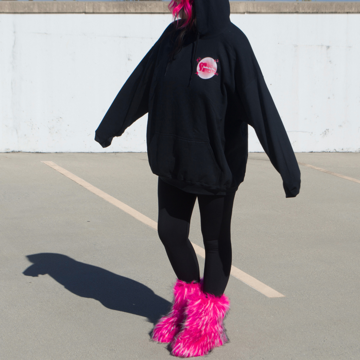 LOOKSBYLOG X Basic Logo Hoodie